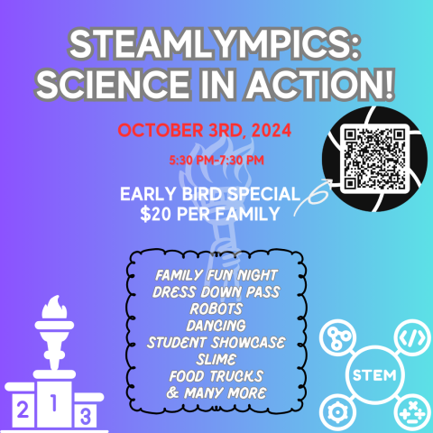 STEAM Night October 3rd